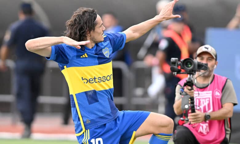 Cavani goleador de Boca en la Copa Sudamericana