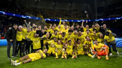 Borussia Dortmund en la final de la Champions League