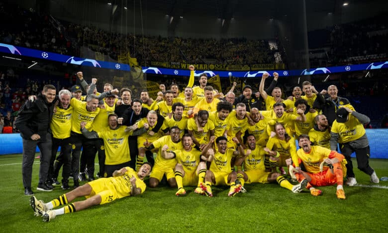 Borussia Dortmund en la final de la Champions League