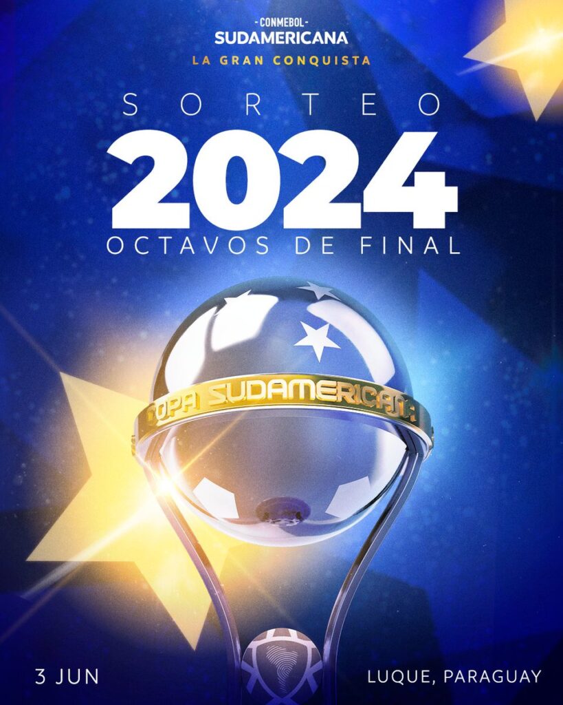 Sorteo de los octavos de final de la Copa Sudamericana 2024
