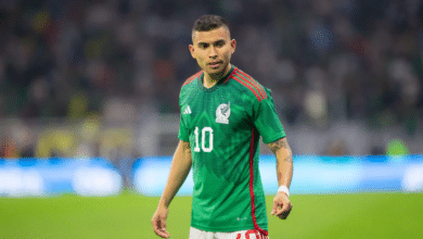 Orbelín Pineda con la Selección Mexicana