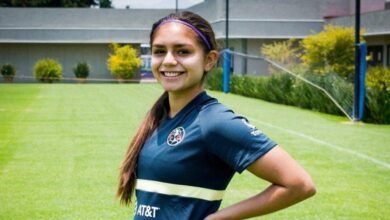 Jana Gutiérrez con el Club América Femenil