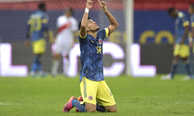 Luis Díaz en la Copa América 2021