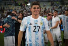 Julián Álvarez en la Copa América 2021