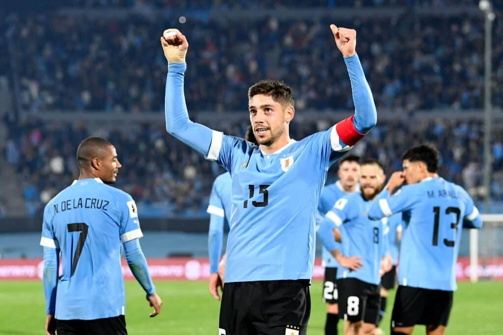 México vs Uruguay Federico Valverde