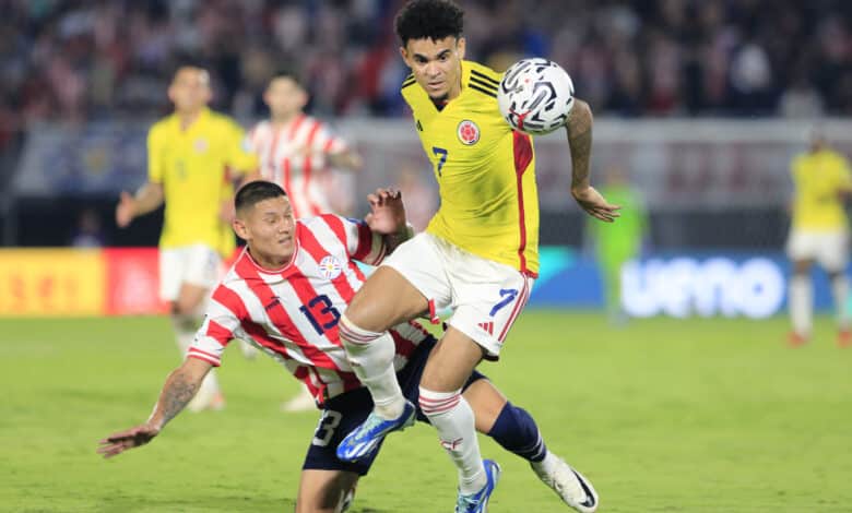 Colombia vs. Paraguay, una de las historias más parejas en el fútbol Sudamericano.