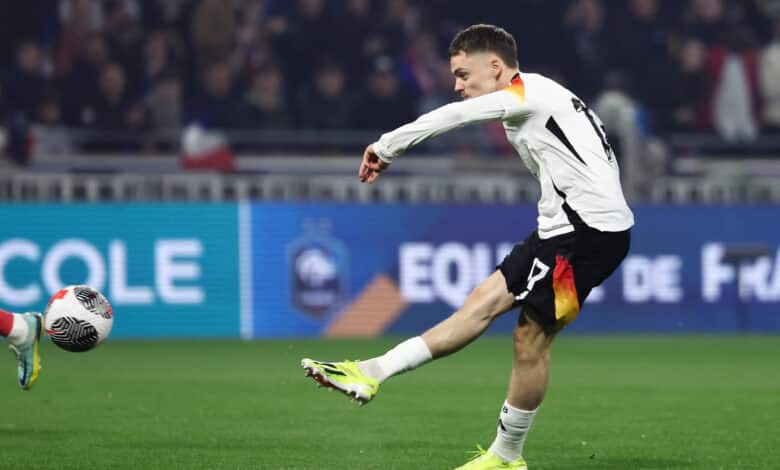 Florian Wirtz anotó uno de los cinco tantos de Alemania en el debut de la Eurocopa. Partido Alemania vs. Hungría por la fecha 2