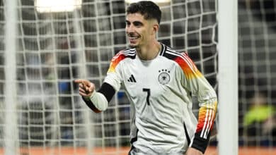 Suiza vs Alemania vs Dinamarca Kai Havertz Alemania vs España