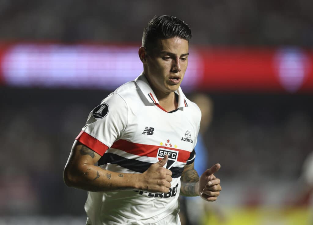 James Rodríguez se fue de Sao Paulo y es agente libre