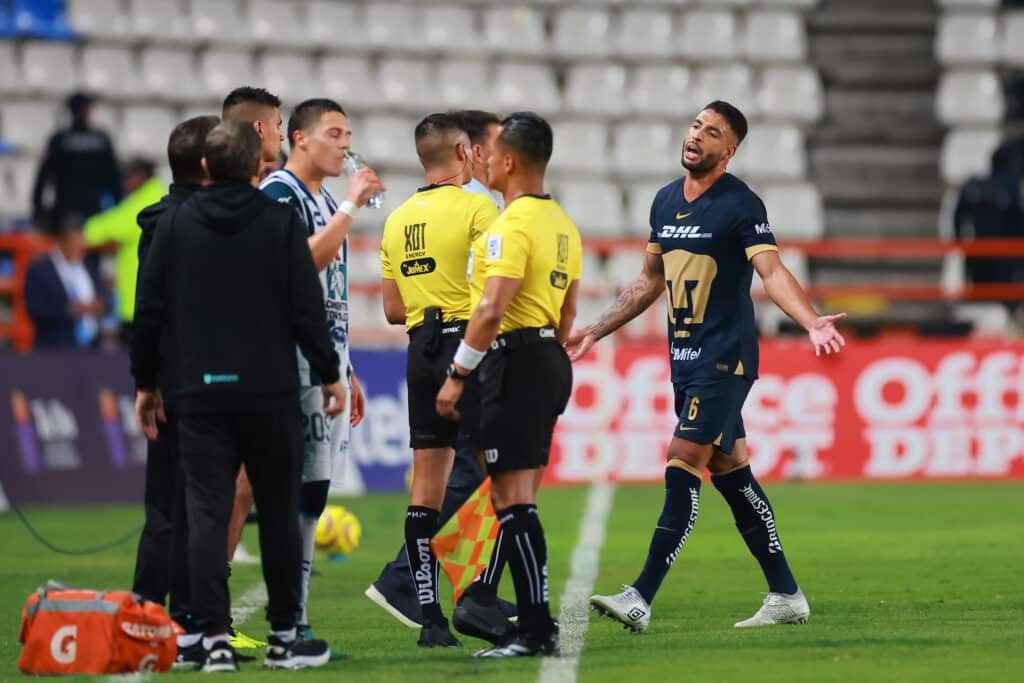 Pumas vs Pachuca pretemporada Nathanael Ananias