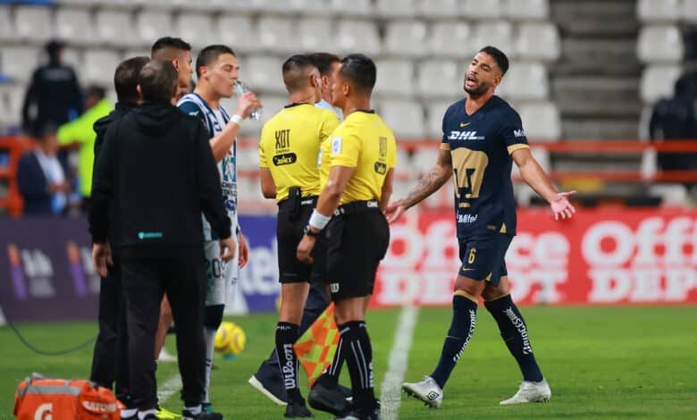 Pumas vs Pachuca pretemporada Nathanael Ananias