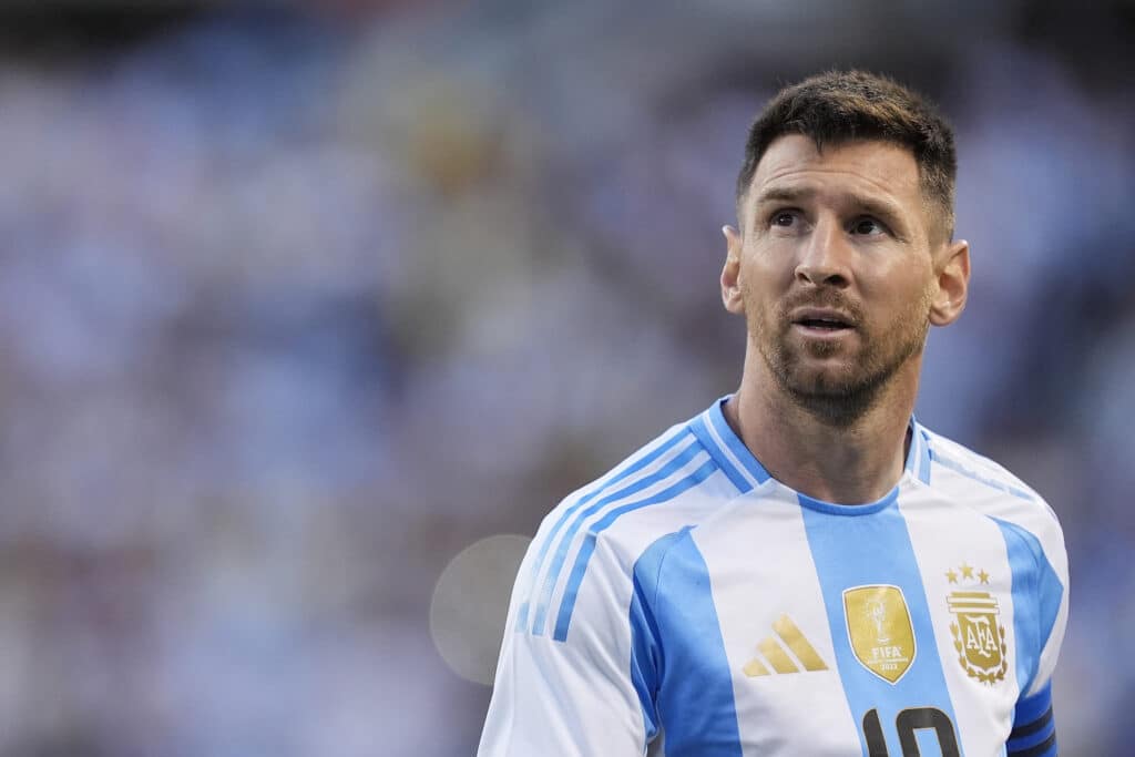Argentina vs Perú: Lionel Messi podria ser cuidado, ya que presentóalgunas molestias ante Chile(gettyimages)