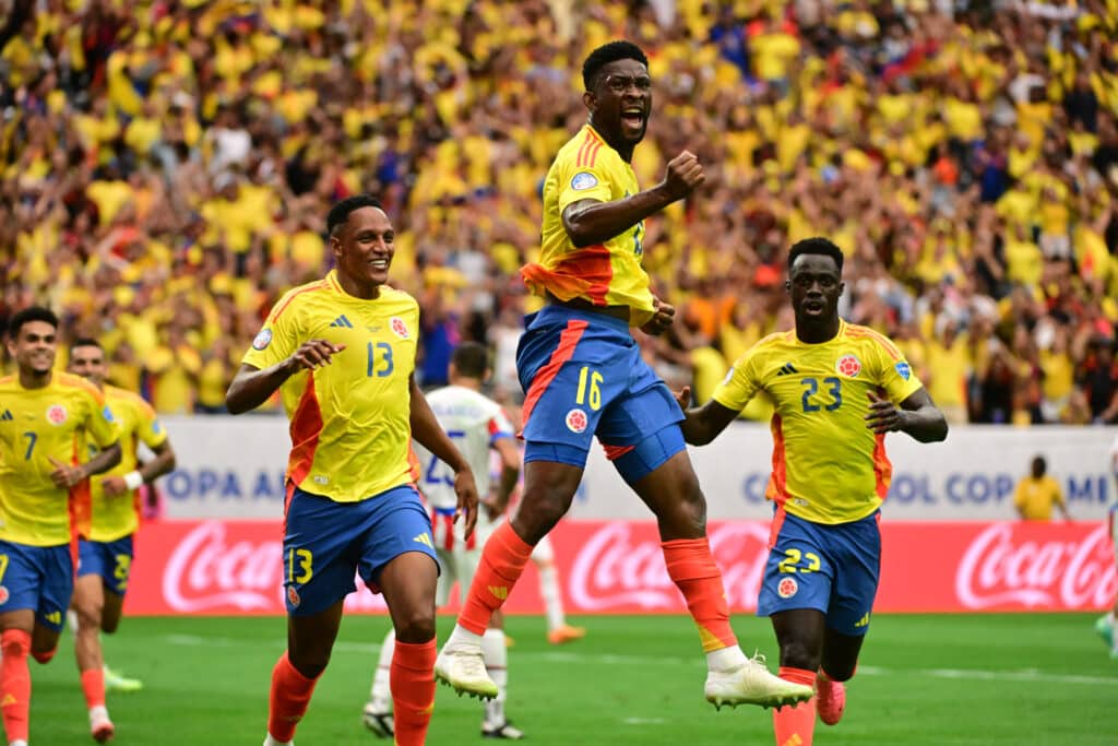 Colombia vs. Uruguay por la semifinal de la Copa América.