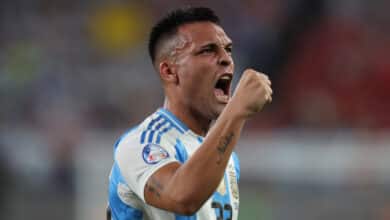 Lautaro Martínez marcó el único gol en Chile vs. Argentina y metió a la albiceleste en Cuartos.