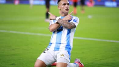 Gol de Argentina vs. Perú: Lautaro Martínez
