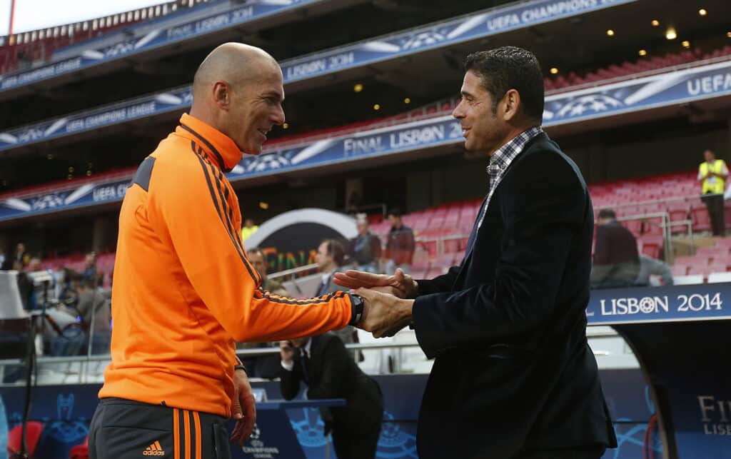 Fernando Hierro en Al Nassr Zidane Real Madrid