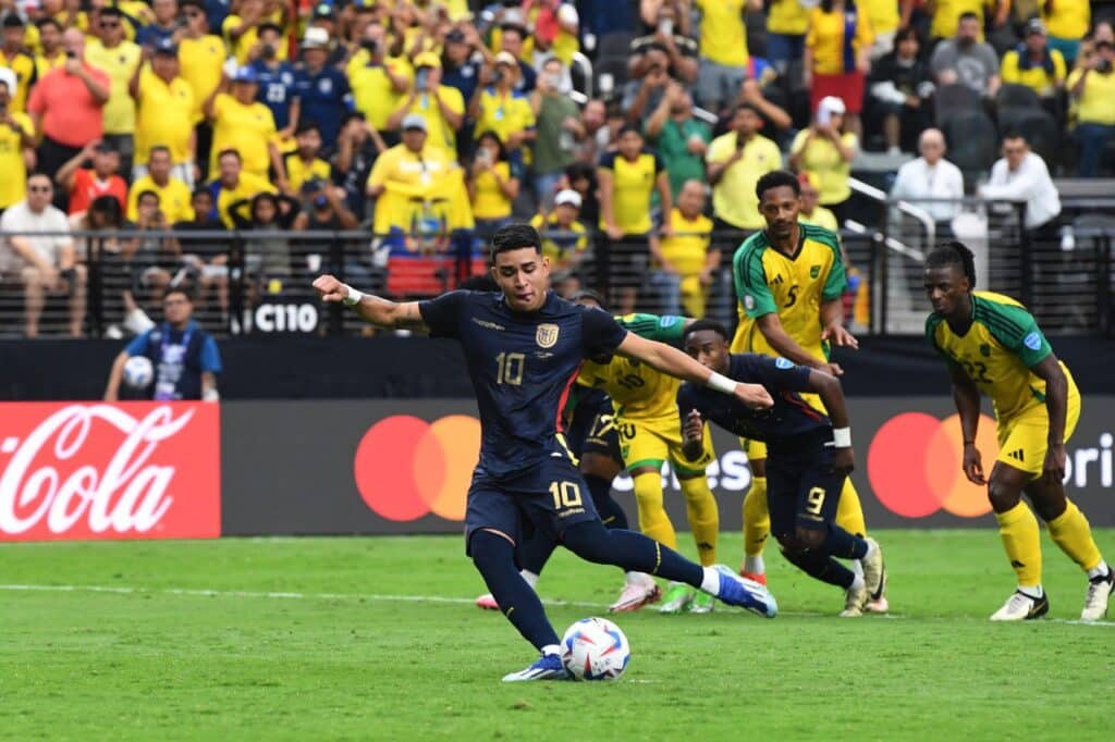 Kendry Páez es una de las figura de Ecuador en la Copa América 2024. Foto: Getty Images.