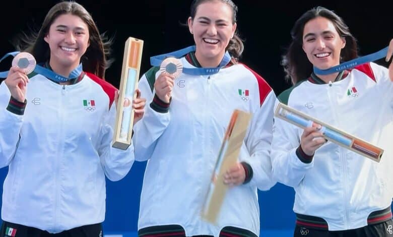 México ganó su primer medalla en los Juegos Olímpicos 2024. (@juegosolímpicos)