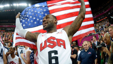 Lebron James con estados unidos en juegos olimpicos: ahora será abanderado