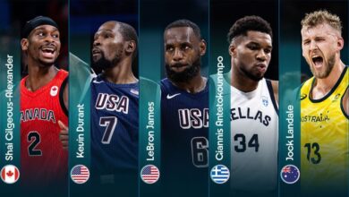 Las figuras de esta primera fecha de básquet en estos Juegos Olímpicos 2024. (@FIBA)