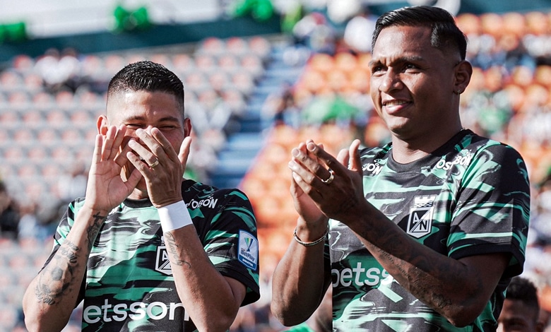 Alfredo Morelos sería titular en el partido Atlético Nacional vs. Junior