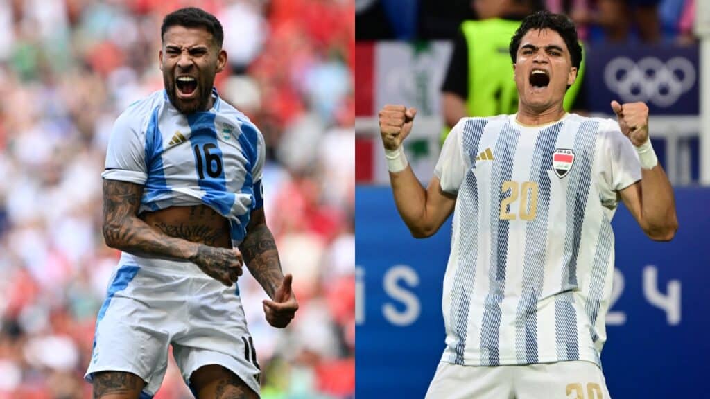 Argentina vs. Irak por la fecha 2 del Grupo B de los Juegos Olímpicos de París 2024