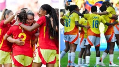 España vs. Colombia en los Juegos Olímpicos Paris 2024