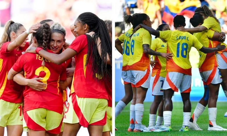 España vs. Colombia en los Juegos Olímpicos Paris 2024