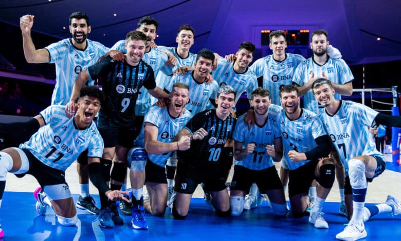 Argentina debuta en vóley ante Estados Unidos en los Juegos Olímpicos 2024. (@SomosVoley)