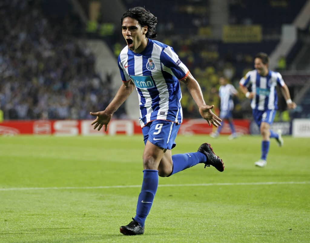 Radamel Falcao en su exitosa etapa con el Porto