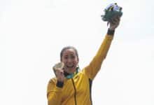 Mariana Pajón, doble medalla de oro en BMX olímpico, es una de las atletas de Colombia más exitosas.