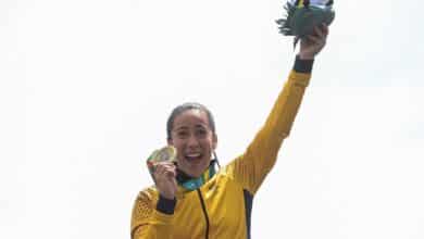 Mariana Pajón, doble medalla de oro en BMX olímpico, es una de las atletas de Colombia más exitosas.