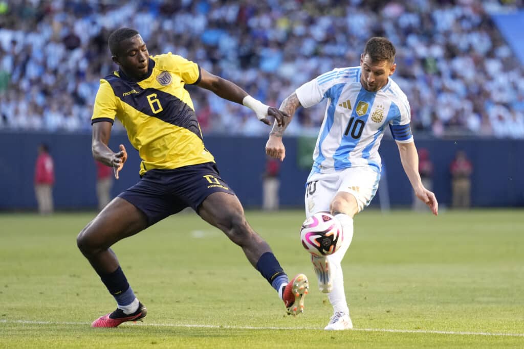 Lionel Messi Argentina vs. Ecuador