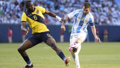 Argentina vs. Ecuador, con Lionel Messi