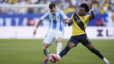Ecuador vs. Argentina por la Copa América 2024