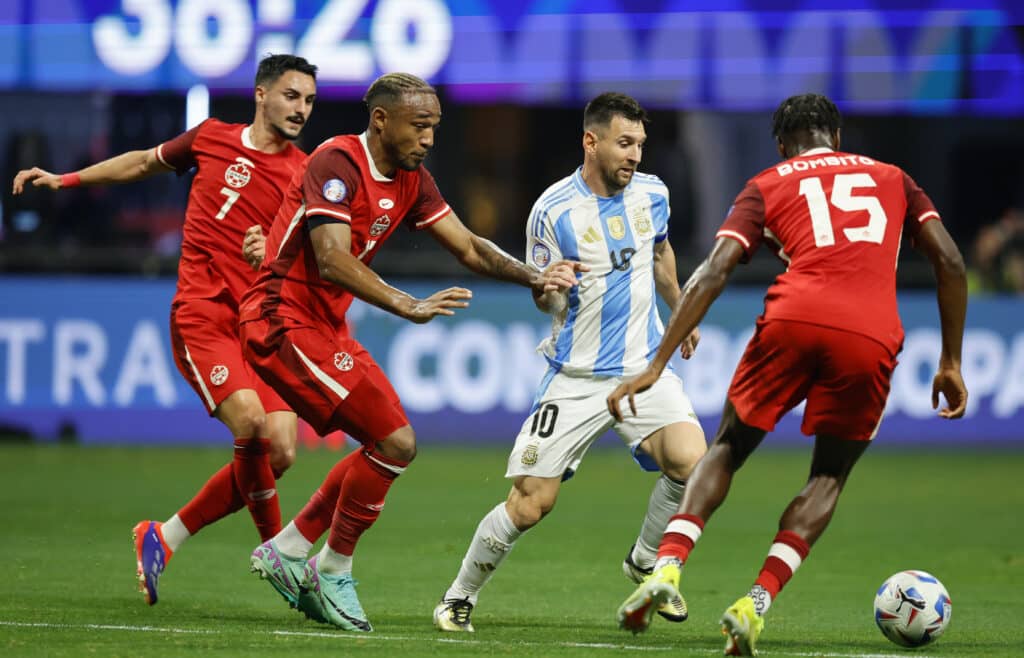 Lionel Messi va por otra Final en su carrera. Un más con la Selección Argentina. Foto: Getty Images.