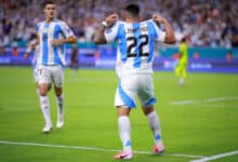 Lautaro Martínez viene de salir campeón de la Copa América con Argentina.