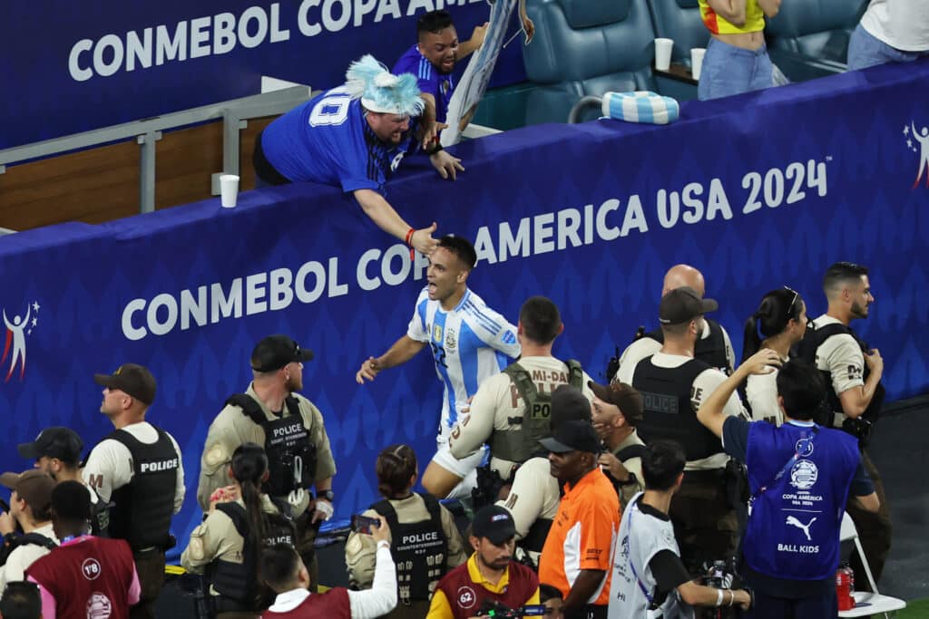 El gol de Lautaro Martínez para definir la Copa América.