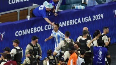 El gol de Lautaro Martínez para definir la Copa América.