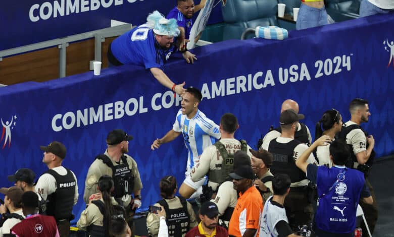 El gol de Lautaro Martínez para definir la Copa América.