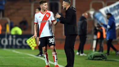 River vs. Sarmiento, el Monumental juzgará a Martín Demichelis como nunca antes.