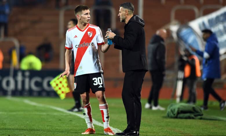 River vs. Sarmiento, el Monumental juzgará a Martín Demichelis como nunca antes.