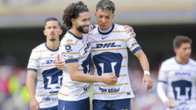 Cesar Huerta y Jorge Ruvalcaba en el juego de Pumas vs Pachuca Pumas vs Austin Atlas vs Pumas