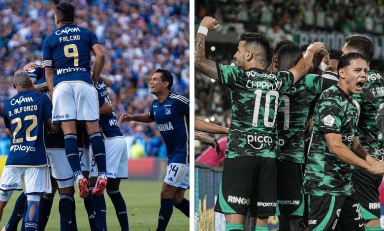 Millonarios vs. Atlético Nacional Liga BetPlay 2024