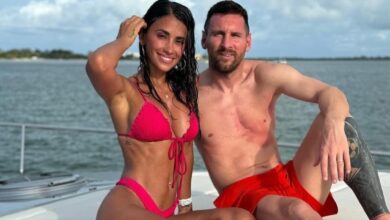 Lionel Messi y Antonella Roccuzzo