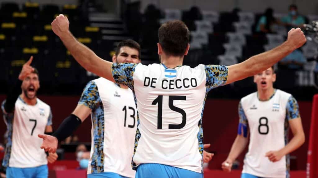 De Cecco es la bandera del equipo argentino en los Juegos Olímpicos 2024.