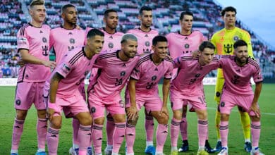 La alineación del Inter Miami en su partido de la Leagues Cup 2024 contra el Puebla en el Chase Stadium. Tigres vs Inter Miami