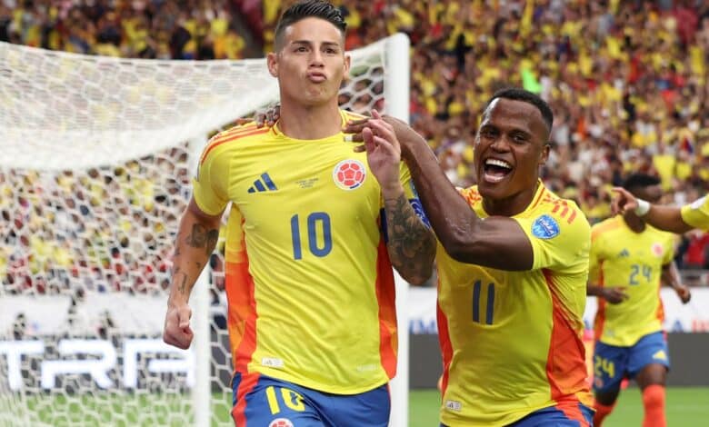 James Rodríguez y John Arias estarían como titulares en el partido Colombia vs. Perú de Eliminatorias