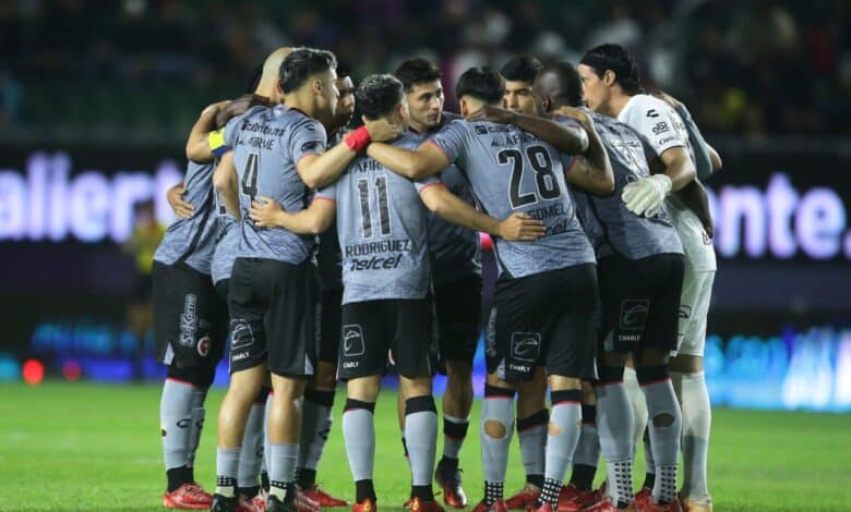 Los Xolos de Tijuana se reunén previo a un partido del Apertura 2024. Los Ángeles vs Tijuana.