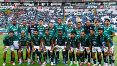 Todo el equipo de León posa previo a un partido del Apertura 2024 de la Liga MX. León vs Portland León vs Colorado Rapids